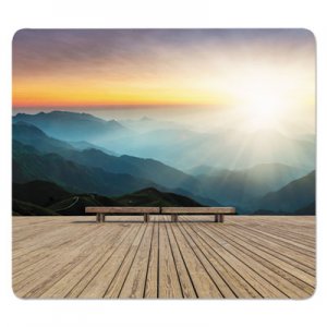 Fellowes Recycled Mouse Pads, Mountain Design, 9 x 8 x 1/16 FEL5916201 5916201