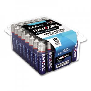 Rayovac Alkaline Battery, AAA, 48/Pack RAY82448PPK 82448PPK