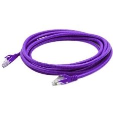AddOn 3ft Purple Molded Snagless Cat6A Patch Cable ADD-3FCAT6A-PURPLE