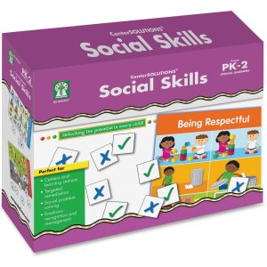 Carson-Dellosa PreK-2 Social Skills File Folder Game 840027 CDP840027