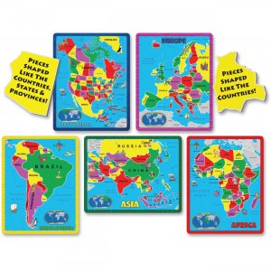 A Broader View Continent Puzzle Combo Pack 659 ABW659