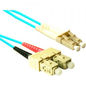 ENET Fiber Optic Duplex Patch Network Cable SCLC-OM4-4M-ENC