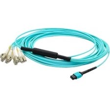 AddOn Fiber Optic Duplex Patch Network Cable ADD-MPO-4LC1M6MMF