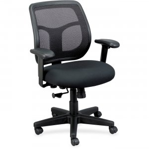Eurotech Apollo Synchro-tilt Task Chair MT9400BK EUTMT9400BK