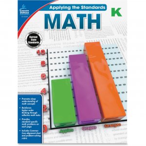 Carson-Dellosa Grade K Applying the Standards Math Workbook 104845 CDP104845
