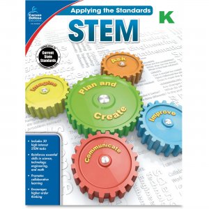 Carson-Dellosa Grade K Applying the Standards STEM Workbook 104846 CDP104846