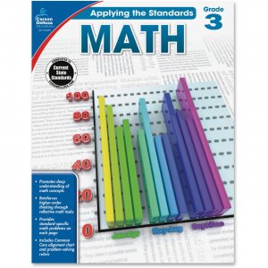 Carson-Dellosa Grade 3 Applying the Standards Math Workbook 104849 CDP104849