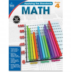 Carson-Dellosa Grade 4 Applying the Standards Math Workbook 104850 CDP104850