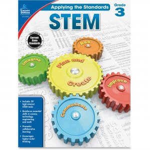Carson-Dellosa Grade 3 Applying the Standards STEM Workbook 104854 CDP104854