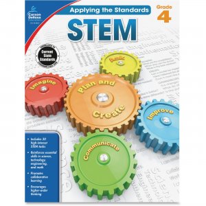 Carson-Dellosa Grade 4 Applying the Standards STEM Workbook 104855 CDP104855