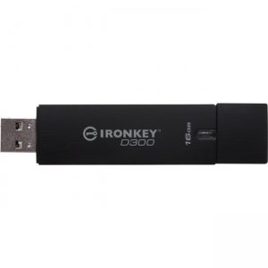 IronKey 16GB Managed USB 3.0 Flash Drive IKD300M/16GB D300