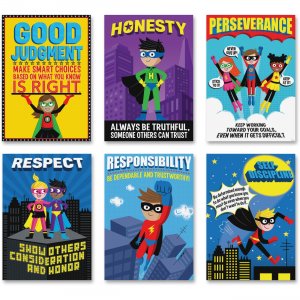 Creative Teaching Press Superhero InspireU Posters 5649 CTC5649