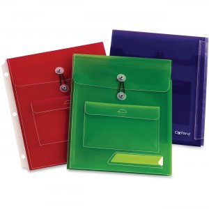 Oxford Poly Pocket Binder Envelopes 30058 OXF30058