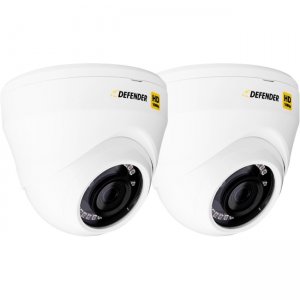 Defender HD 1080p Indoor/Outdoor 2 Pack Dome Security Cameras HDCD2