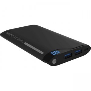 Cygnett ChargeUp Digital 6000 Portable Powerbank - Black CY1767PBCHE