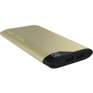 Cygnett ChargeUp Digital 6000 Portable Powerbank - Gold CY1778PBCHE