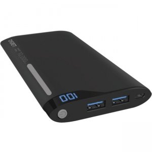 Cygnett ChargeUp Digital 10000 Portable Powerbank - Black CY1771PBCHE