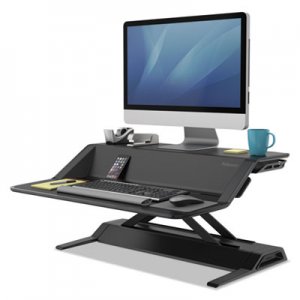 Fellowes Lotus Sit-Stand Workstation, 32 3/4 x 24 1/4 x 5 1/2 to 22 1/2