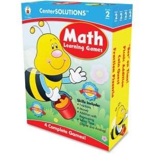 CenterSOLUTIONS Grade 2 Math Learning Games 140052 CDP140052