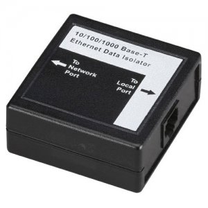 Black Box Ethernet Data Isolator, 10Base-T/100Base-TX/1000Base-T SP427A