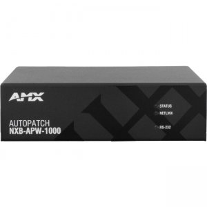 AMX TCP/IP Interface, Joint Interoperability Test Command (JITC) Tested FG1010-78-01 NXB-APW-1000