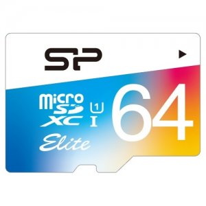 Silicon Power 64GB Elite microSDXC Card SP064GBSTXBU1V20
