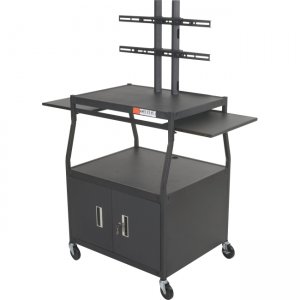 BALT Wide Body Flat Panel TV Cart with Cabinet 27531-M