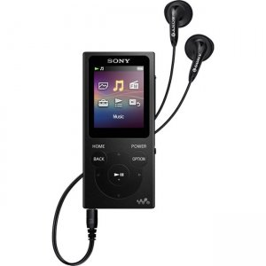 Sony B Black 16 GB Walkman Audio Player NWE395/B NW-E395