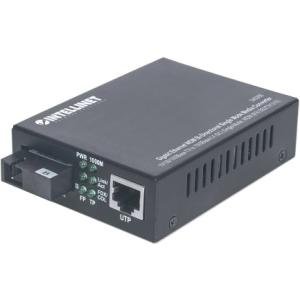 Intellinet Gigabit Ethernet WDM Bi-Directional Single Mode Media Converter 545068