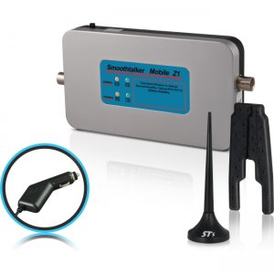 Smoothtalker Mobile Z1 50dB Wireless Cellular Signal Booster With 3" Mini Mag Ant BMUZ50MINPC