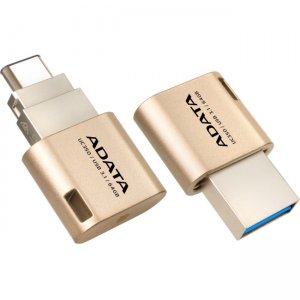 Adata 64GB USB 3.1 USB Type C On-The-Go Flash Drive AUC350-64G-CGD UC350