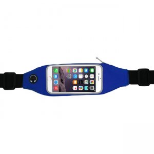GabbaGoods Fitness Waist Belt For Most Smartphones GG-FB1-BLU