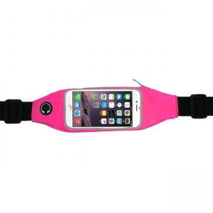 GabbaGoods Fitness Waist Belt For Most Smartphones GG-FB1-PNK