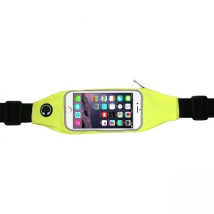 GabbaGoods Fitness Waist Belt For Most Smartphones GG-FB1-YLW