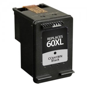 West Point High Yield Black Ink Cartridge for HP CC641WN (HP 60XL) 116304