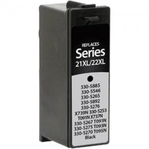 West Point High Yield Black Ink Cartridge for Dell Series 21/22 117817