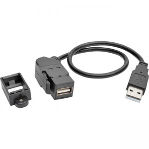 Tripp Lite USB Extension Data Transfer Cable U024-001-KPA-BK