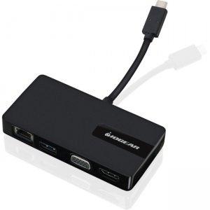 Iogear ViewPro-C, USB-C 4-in-1 Video Adapter GUH3C44