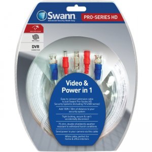 Swann BNC Video Cable SWPRO-30MTVI-GL