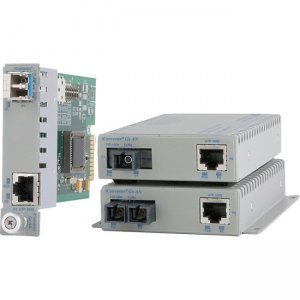 Omnitron Systems 1000BASE-T to 1000BASE-SX/LX Managed Media Converter 8506N-0-FW 85xxN-x-xx