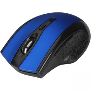 SIIG 6-Button Ergonomic Wireless Optical Mouse - Blue JK-WR0B12-S2