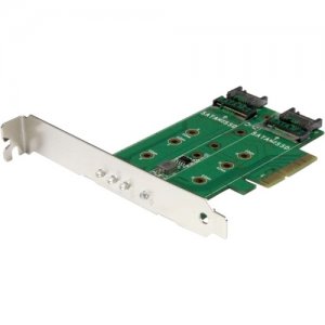 StarTech.com 3-port M.2 NGFF SSD Adapter Card PEXM2SAT32N1