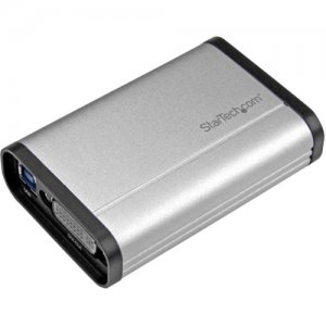 StarTech.com USB 3.0 Capture Device for High Performance DVI Video - 1080p 60fps - Aluminum USB32DVCAPRO