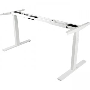 Tripp Lite WorkWise Sit-Stand Electric Adjustable-Height Desk Base, White WWBASE-WH