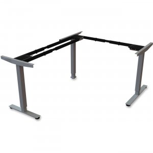 Lorell Sit/Stand Desk Silver Third-leg Add-on Kit 99850 LLR99850