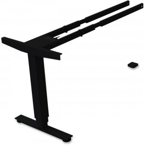 Lorell Sit/Stand Desk Black Third-leg Add-on Kit 99852 LLR99852