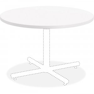 Lorell Hospitality White Laminate Round Tabletop 99856 LLR99856