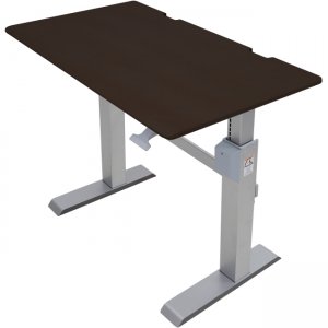 Ergotron WorkFit-DL 48, Sit-Stand Desk (Wenge) 24-567-F59