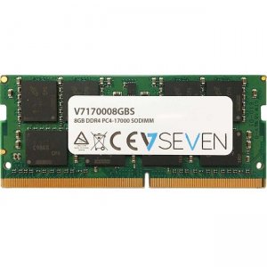 V7 8GB DDR4 PC4-17000 - 2133Mhz SO DIMM Notebook Memory Module V7170008GBS