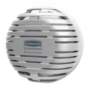 Rubbermaid Commercial TCell Dispenser, 4.09" Diameter x 2.36", Brushed Chrome RCP1972664 1972664